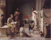 A Sick Child Brought into the Temple of Aesculapius